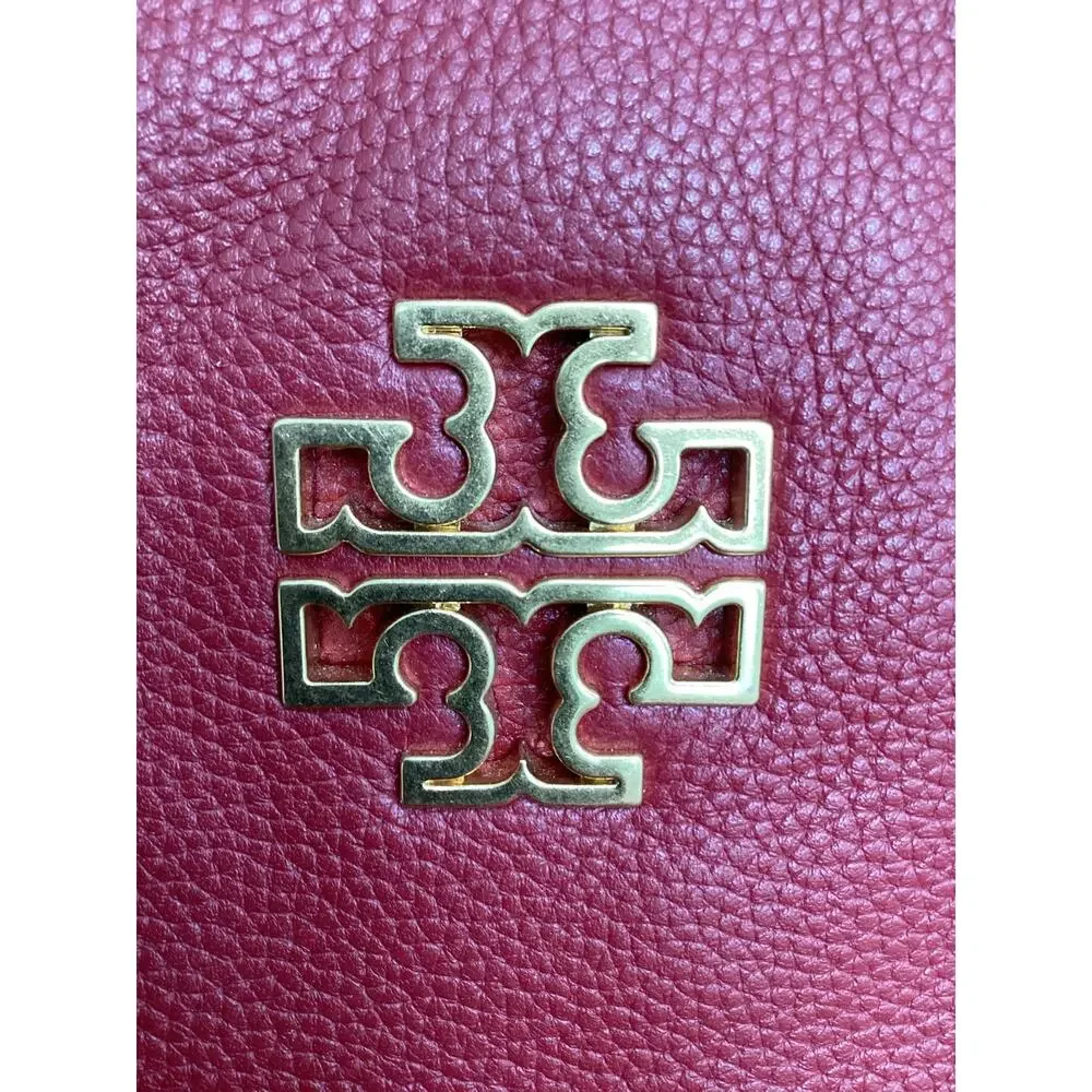 Tory Burch Purse Women 1Size Straps Partially With Chain Britten Pebbled Leather